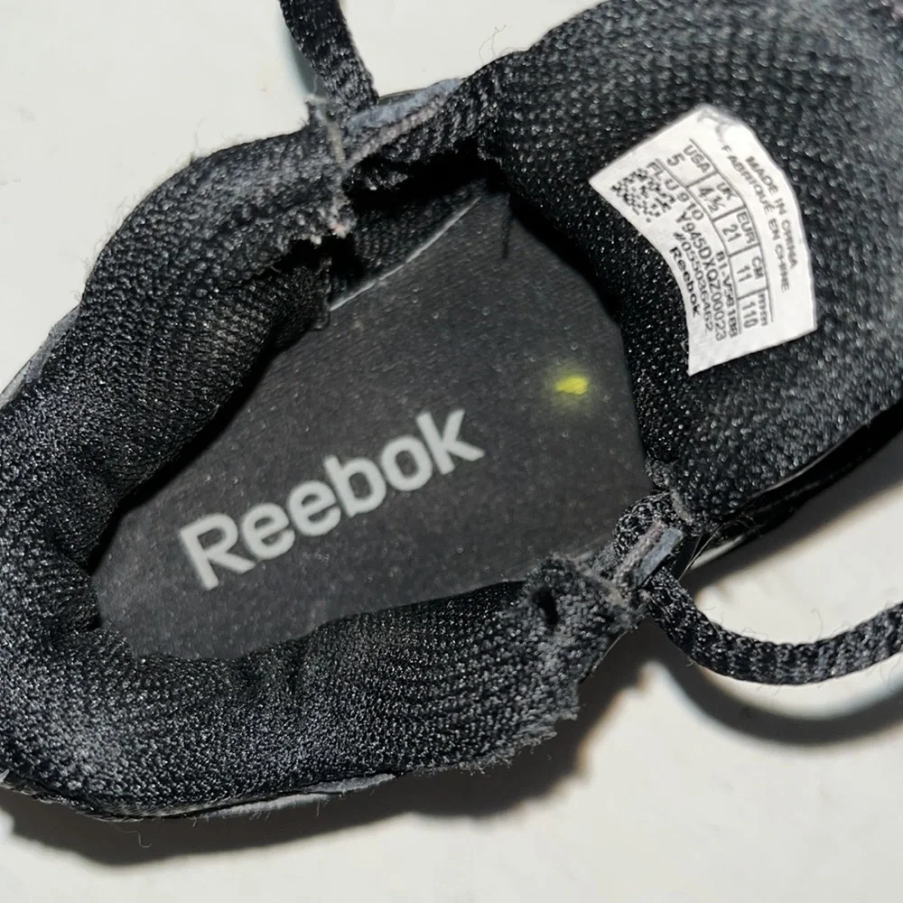 Reebok Minizig baby sneakers, black 5